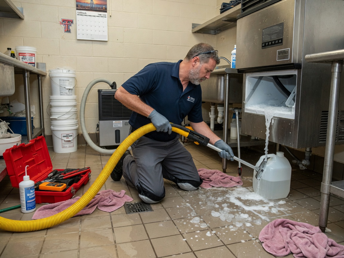  appliance leak water damage cleanup in LakeRidge —